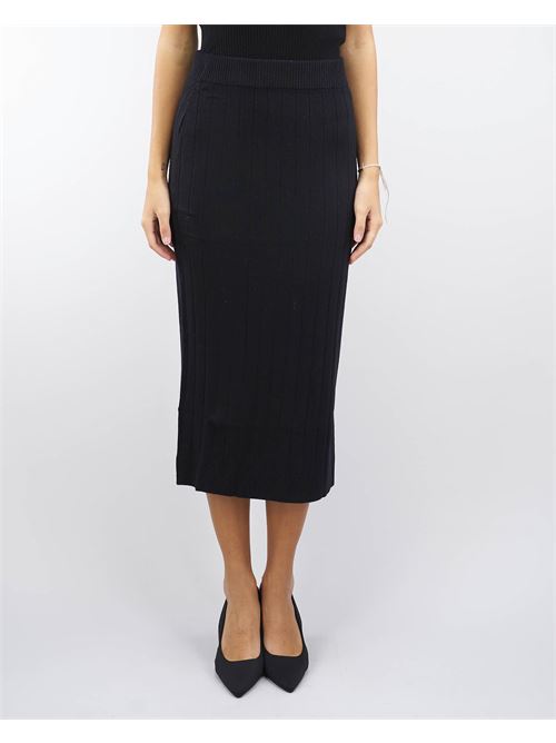 Ribbed knit midi skirt Penny Black PENNY BLACK | Skirt | DARDANO13